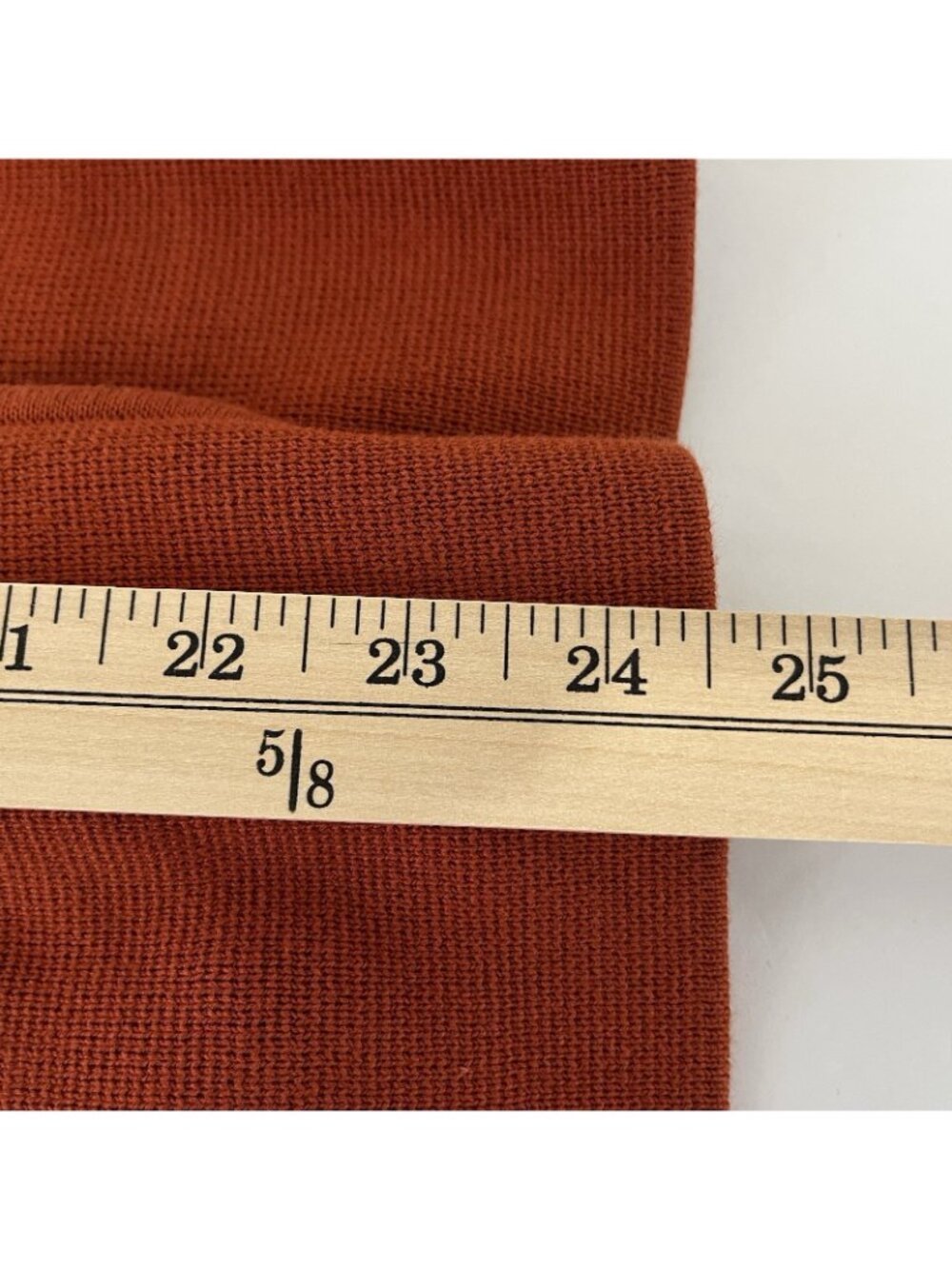 Talbots Orange Button Front Long Sleeve Cardigan Sweater - Picture 12 of 13
